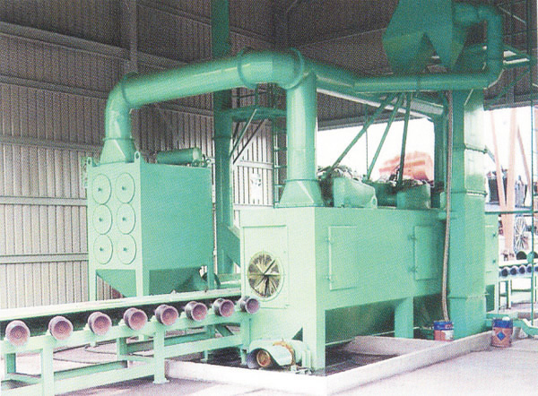 鋼管內(nèi)外壁拋丸清理機(jī)