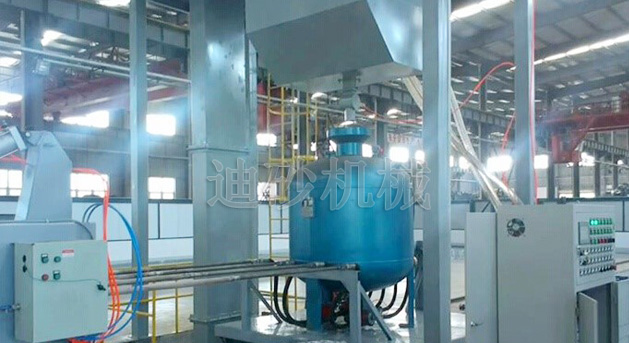 鋼管內(nèi)壁噴砂機(jī)成功案例：法國圣戈班