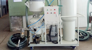 環(huán)保移動(dòng)式噴沙機(jī)加沙口漏氣如何解決？