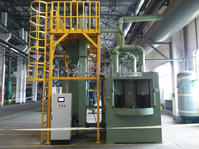 自動轉(zhuǎn)盤式噴丸機成功案例：中國南車